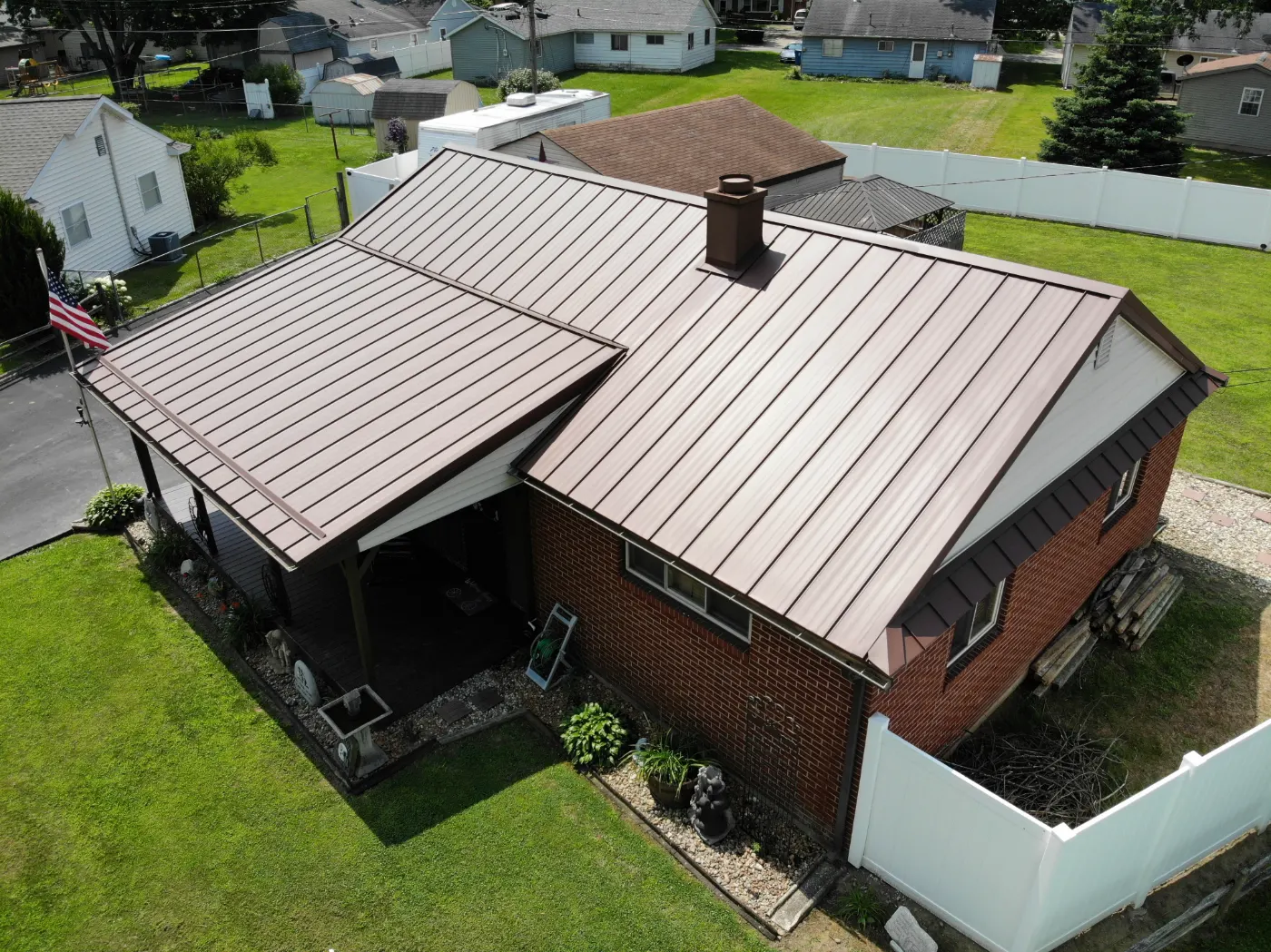Membrane repair completed in Pebble Brook